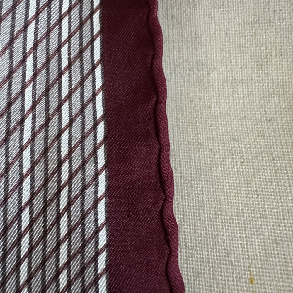Vintage Christian Dior Rectangle Silk Scarf - Picture 3 of 5